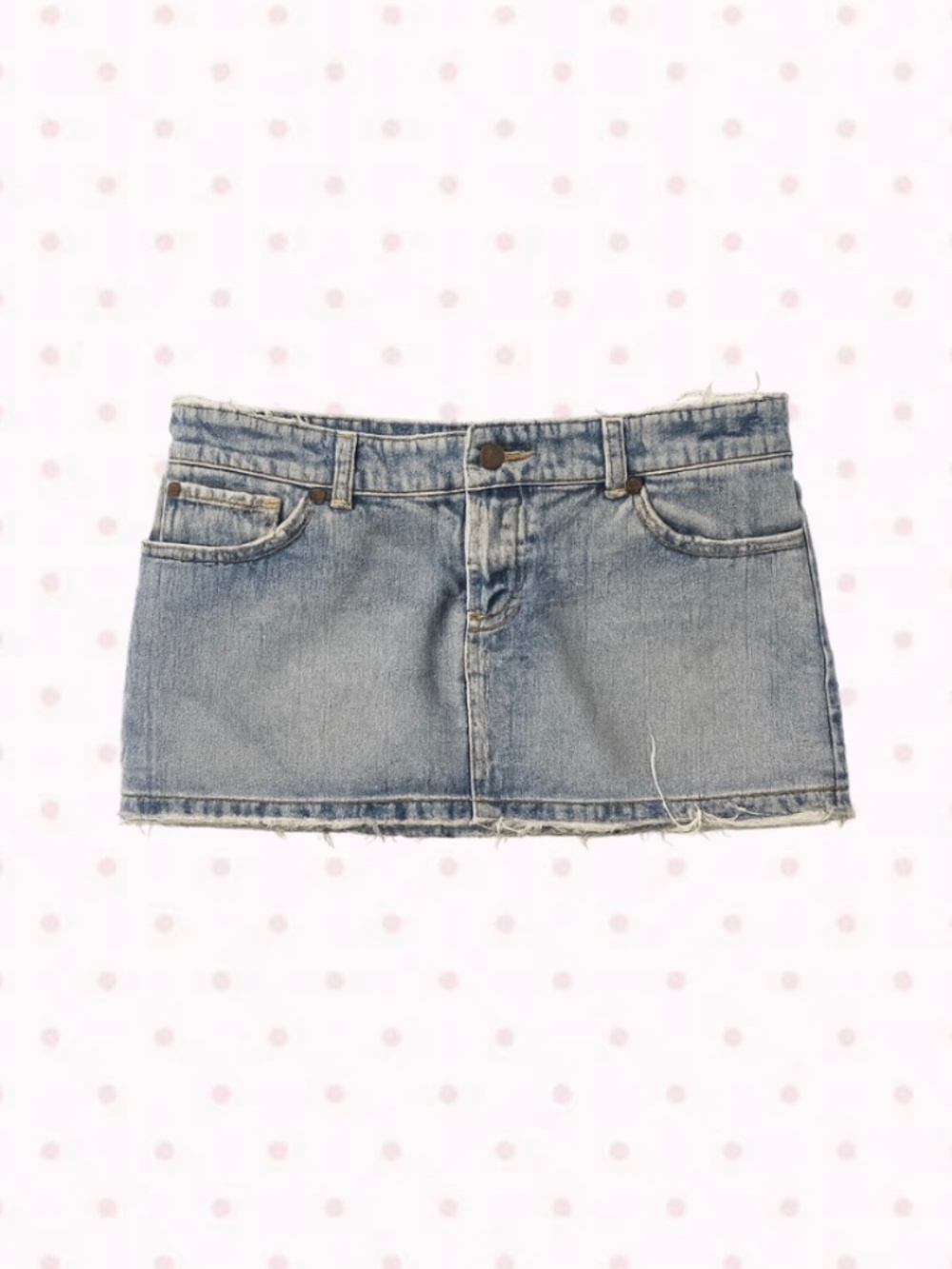 Low rise Mini skirt